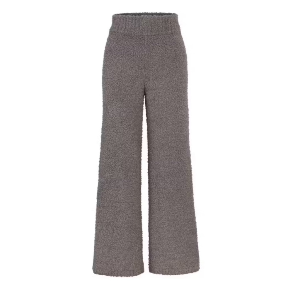 Skims Cozy Knit Smokey Grey Lounge Pants
